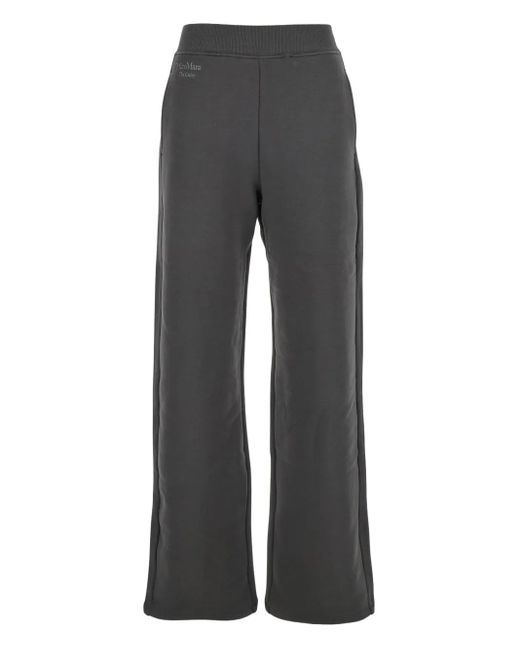 Max Mara Trainingsbroek Met Elastische Taille in het Gray