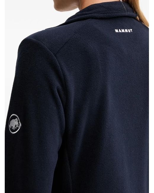 Sudadera Innominata Light Ml Con Cremallera Mammut de color Blue