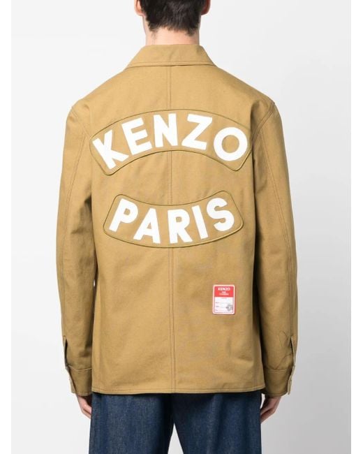 KENZO Metallic Sailor Cotton Jacket for men
