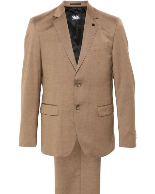 Karl Lagerfeld Natural Drive Single-breasted Suit for men
