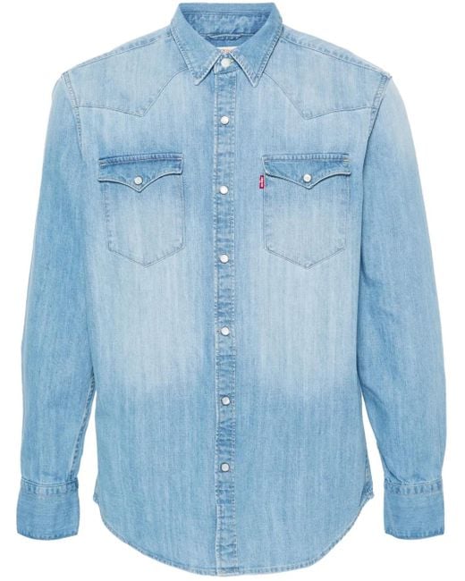 Levi's Blue Shirts for men