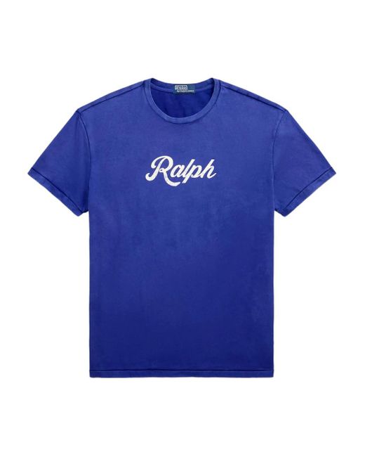 Polo Ralph Lauren Blue Short Sleeve-T-Shirt for men