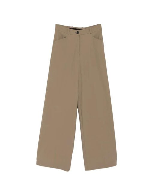 Rrd Natural Belt-Loops Trousers