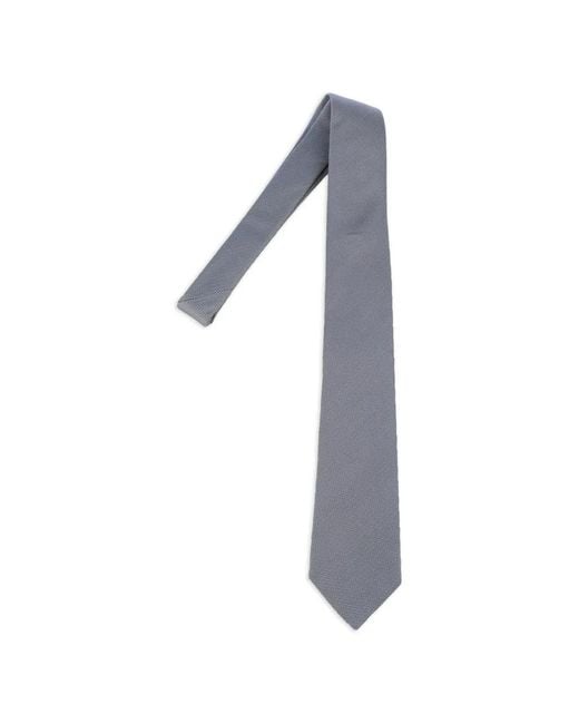 Corneliani Blue Patterned Tie for men