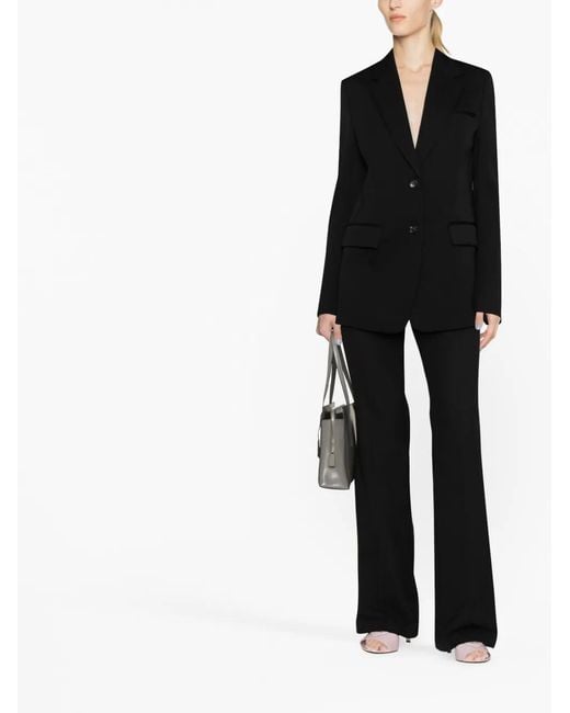 Lanvin Black Single-Breasted Blazer