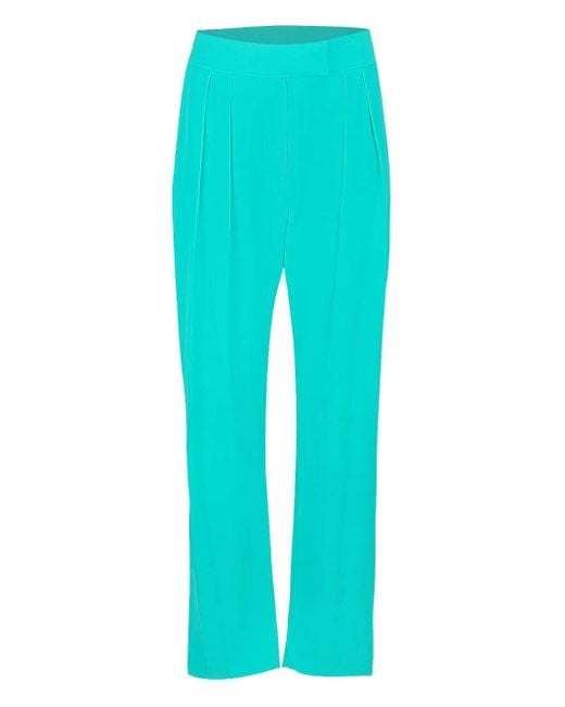 The Sei Blue Double-Pleat Trousers