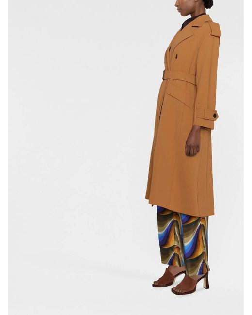 Blanca Vita Brown Doppelreihiger Mantel