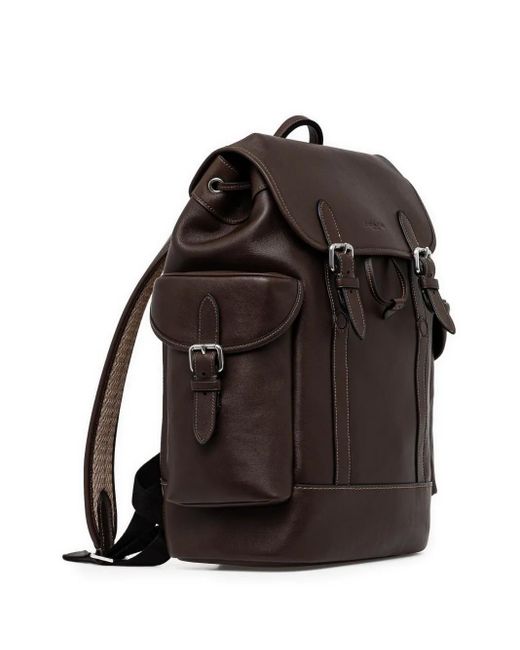 COACH Gray Hitch Backpack for men