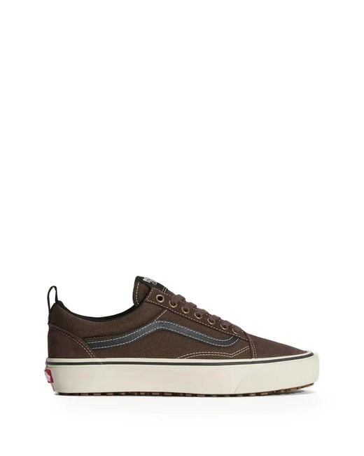 Vans Brown Old Skool Lace-Up Sneakers