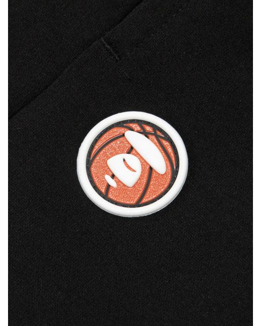 Aape By A Bathing Ape Stretchbund-Shorts Mit Logo-Prägung in Black für Herren