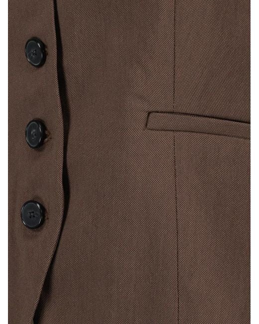 Chaleco Con Botones IRO de color Brown