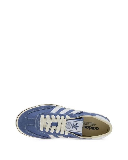 Adidas Blue Sneakers Mit Logo-Patch