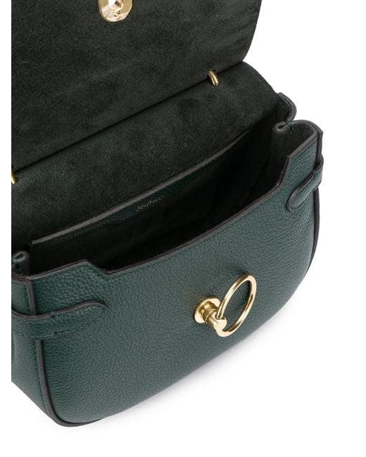 Mulberry Green Amberley Logo Crossbody Bag