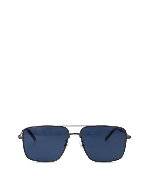 Tommy Hilfiger Blue Pilot-Frame Sunglasses for men