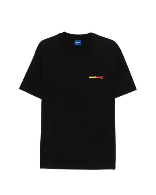 AWAKE NY Black Gradient Sport T-Shirt for men