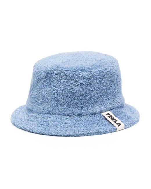 Sombrero de pescador con parche del logo Tekla de color Blue