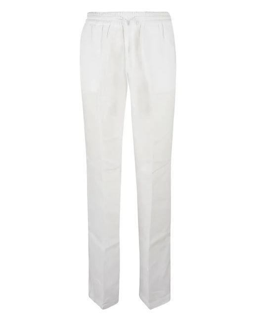 Re-hash White Linen Trousers