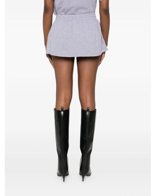 Balenciaga Gray Short-Style Miniskirt Skirts