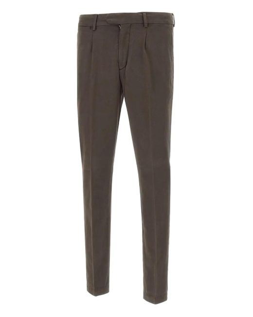 Pantalon À Design Plissé Devore pour homme en coloris Gray