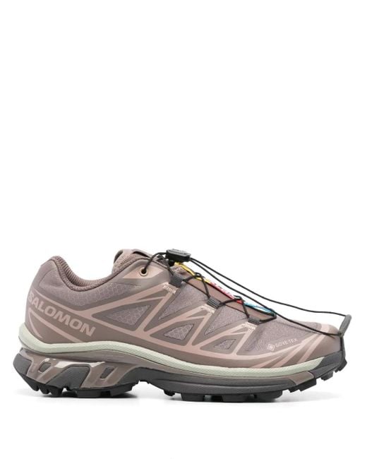 Salomon Gray Xt6 Gore-Tex Sneakers