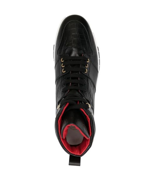Giuliano Galiano Black Legend Hi-Top Sneakers for men