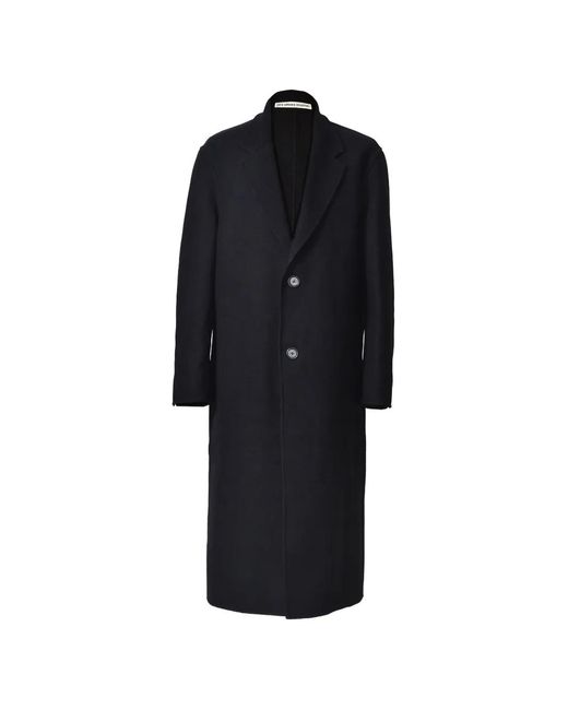Meta Campania Collective Black Single-Breasted Coat