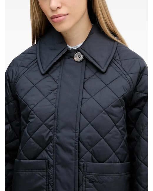 Barbour Blue Laoise Quilted Jacket
