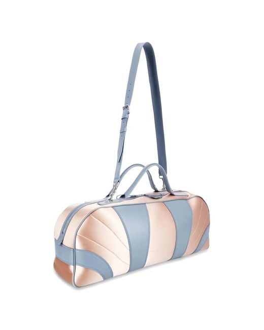 Dries Van Noten Natural Panelled Holdall for men