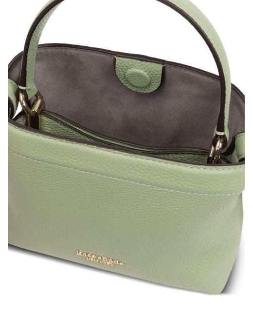 Kate Spade Green Mini Knott Leather Tote Bag