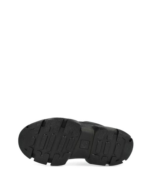 Dr. Martens メンズ ブラック Dmxl ジップ プラットフォーム レザーシューズ