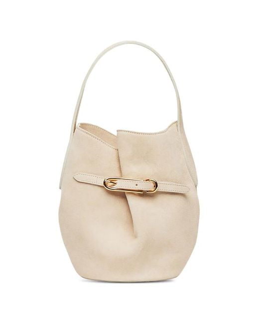 Liffner White Sac Seau À Détail De Boucle