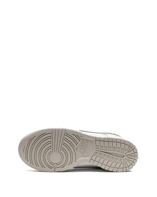 Nike White Dunk Low "Just Do It" Shoes