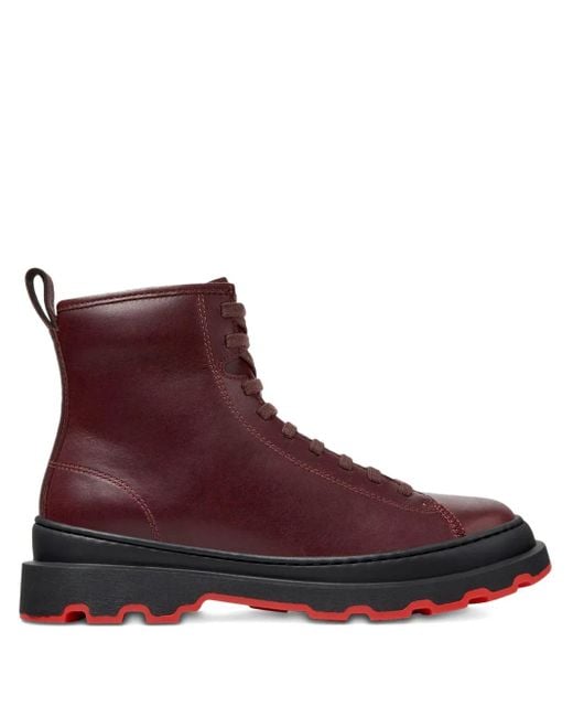 Bottines Brutus À Lacets Camper en coloris Brown