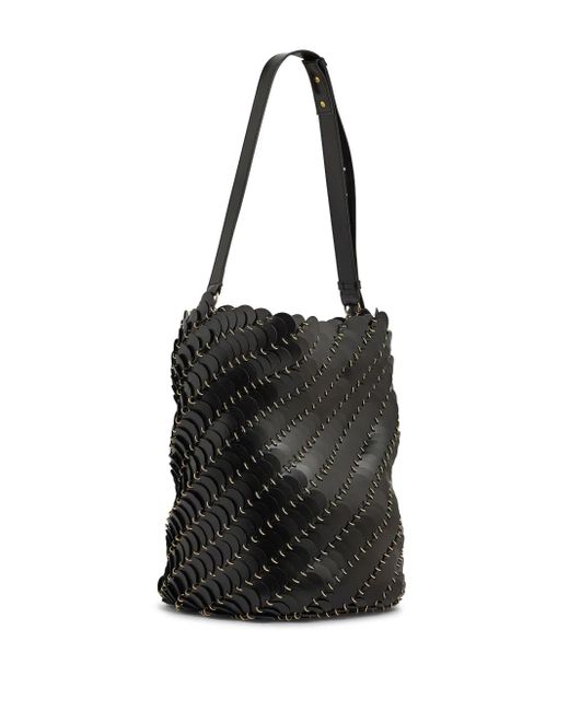 Borsa A Secchiello Pacoïo di Rabanne in Black