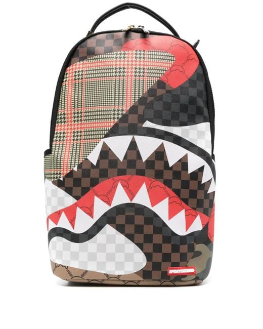 Sprayground Motif Mayhem バックパック Gray