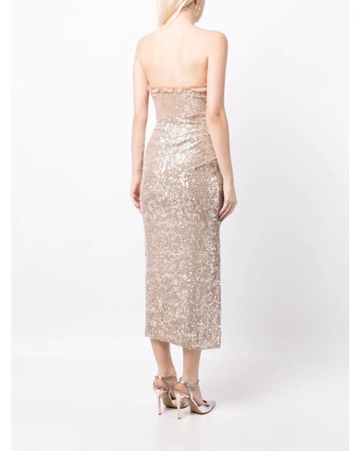 Robe-Bustier Stellar Gloss Needle & Thread en coloris Natural