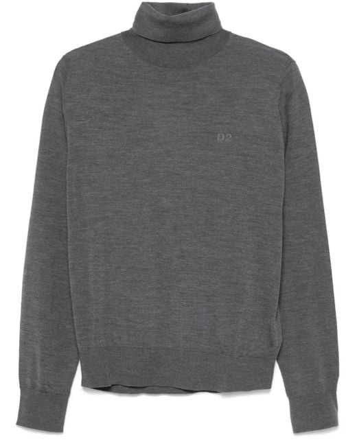 DSquared² Gray Sweaters for men