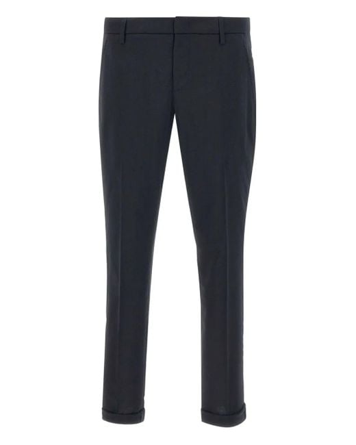 Dondup Straight Broek in het Blue voor heren