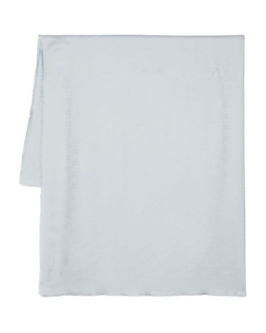 Fendi Zijden Sjaal Met Monogram-print in het White