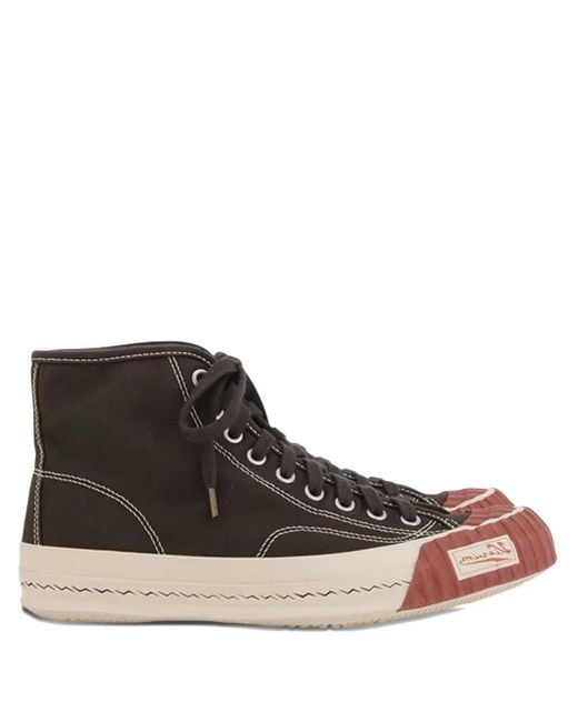 Visvim Brown Skagway Hi Alta Hi-Top Sneakers for men