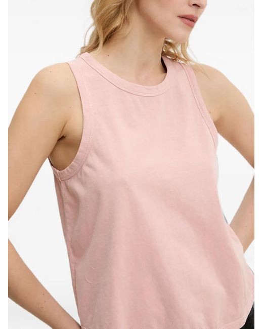 Won Hundred Pink Crew-Neck Tank Top