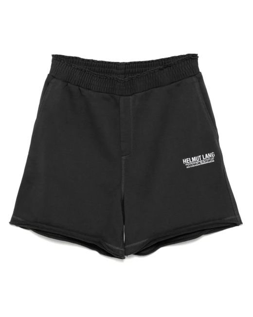 Helmut Lang Black Postcard Shorts for men