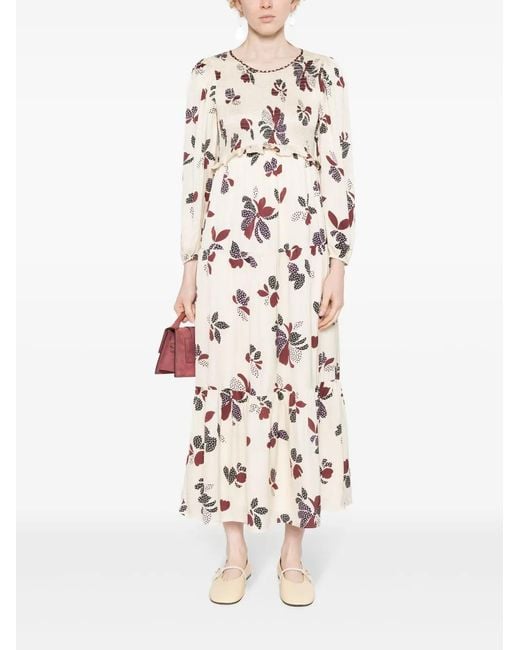 Ba&sh White Daya Midi Dress
