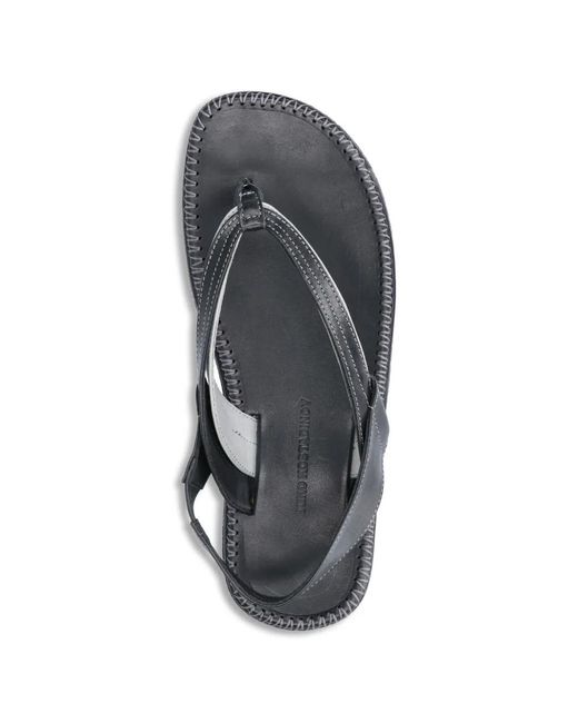 Kiko Kostadinov White Andras Leather Sandals for men
