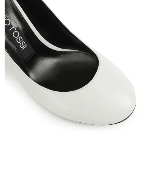 Sergio Rossi White Pumps Leather