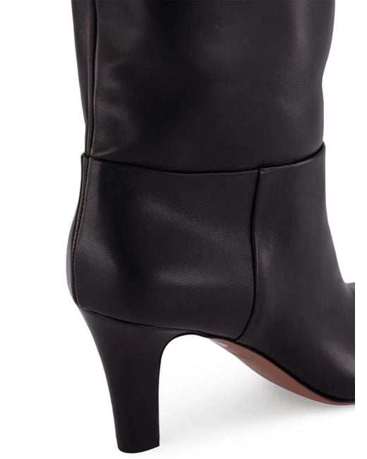 Paris Texas Black Elsa Leather Boots