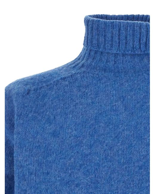 Howlin' By Morrison Blue Wool Jumper for men