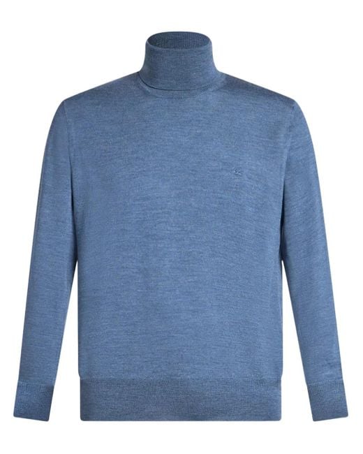 Etro Wollen Trui in het Blue voor heren