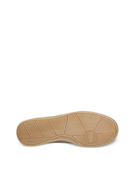 Gant White Cuzima Side-Stripe Sneakers