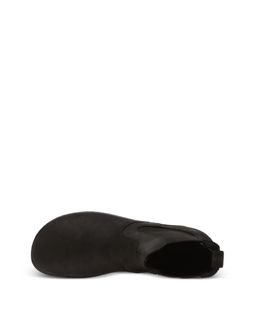 Groundies Black Camden Elasticated-Panels Boots
